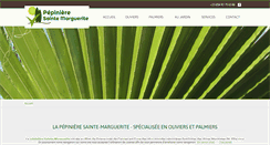 Desktop Screenshot of pepiniere-sainte-marguerite.com